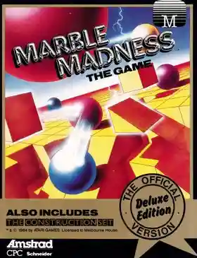 Marble Madness Deluxe Edition (UK) (1987)-Amstrad CPC